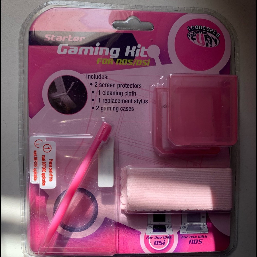 NEW  pink starter set for NDS/ DSI!